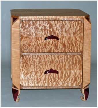 Unique reversible chest of drawers